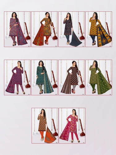 Unstitched dress materials