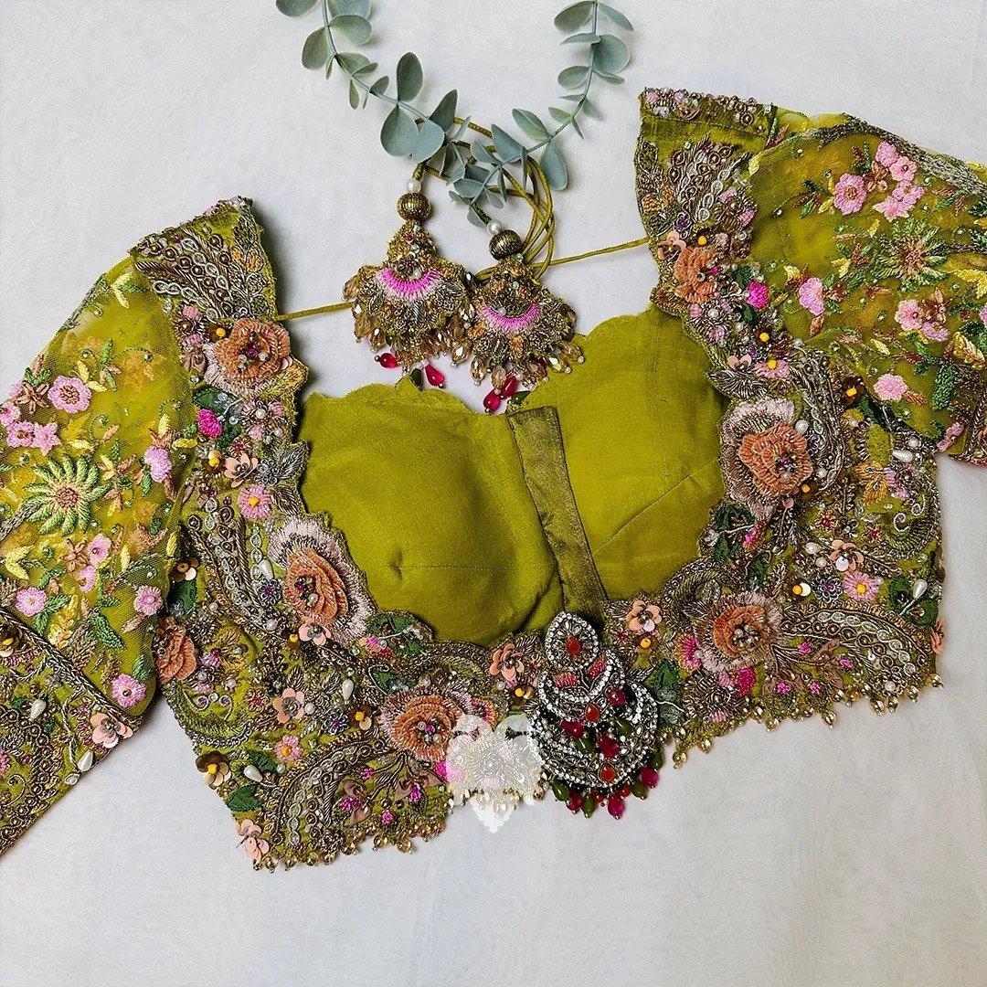 Blouse Stitching – Customize Neck Design