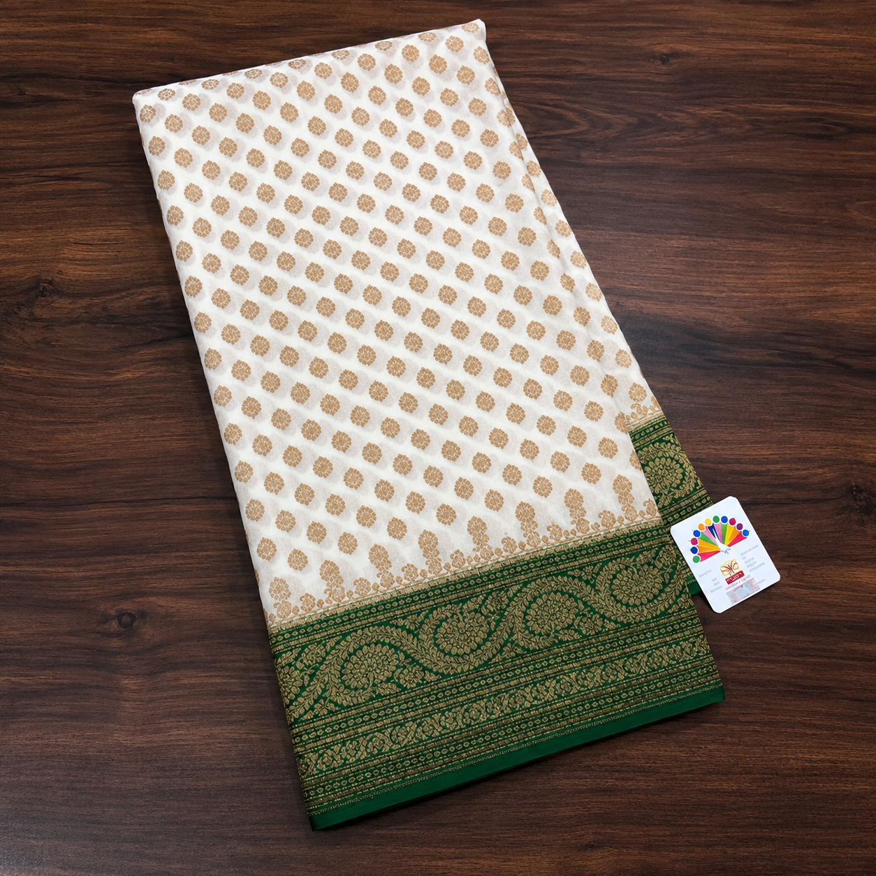 Khaddi banarasi georgette saree