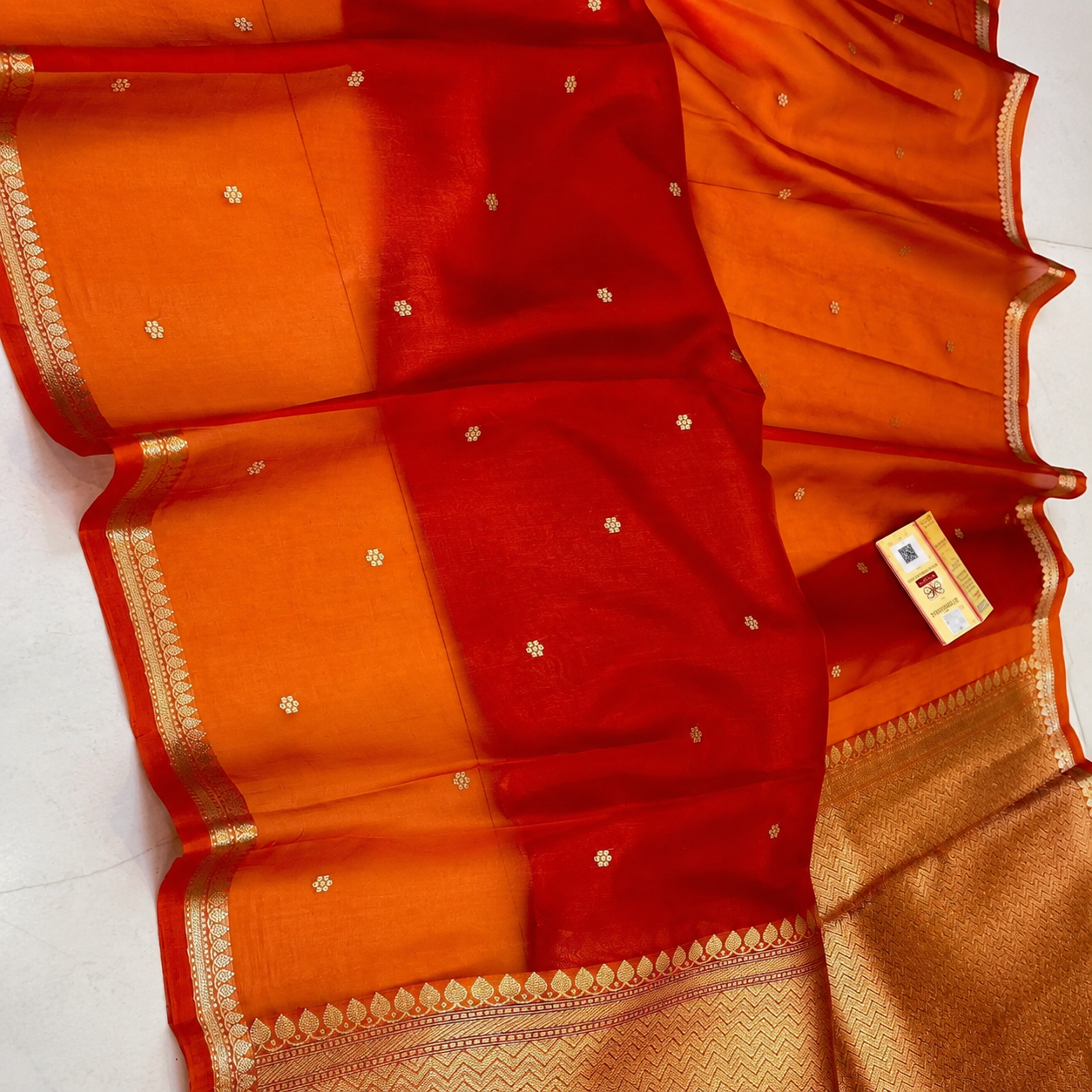 Kora silk saree