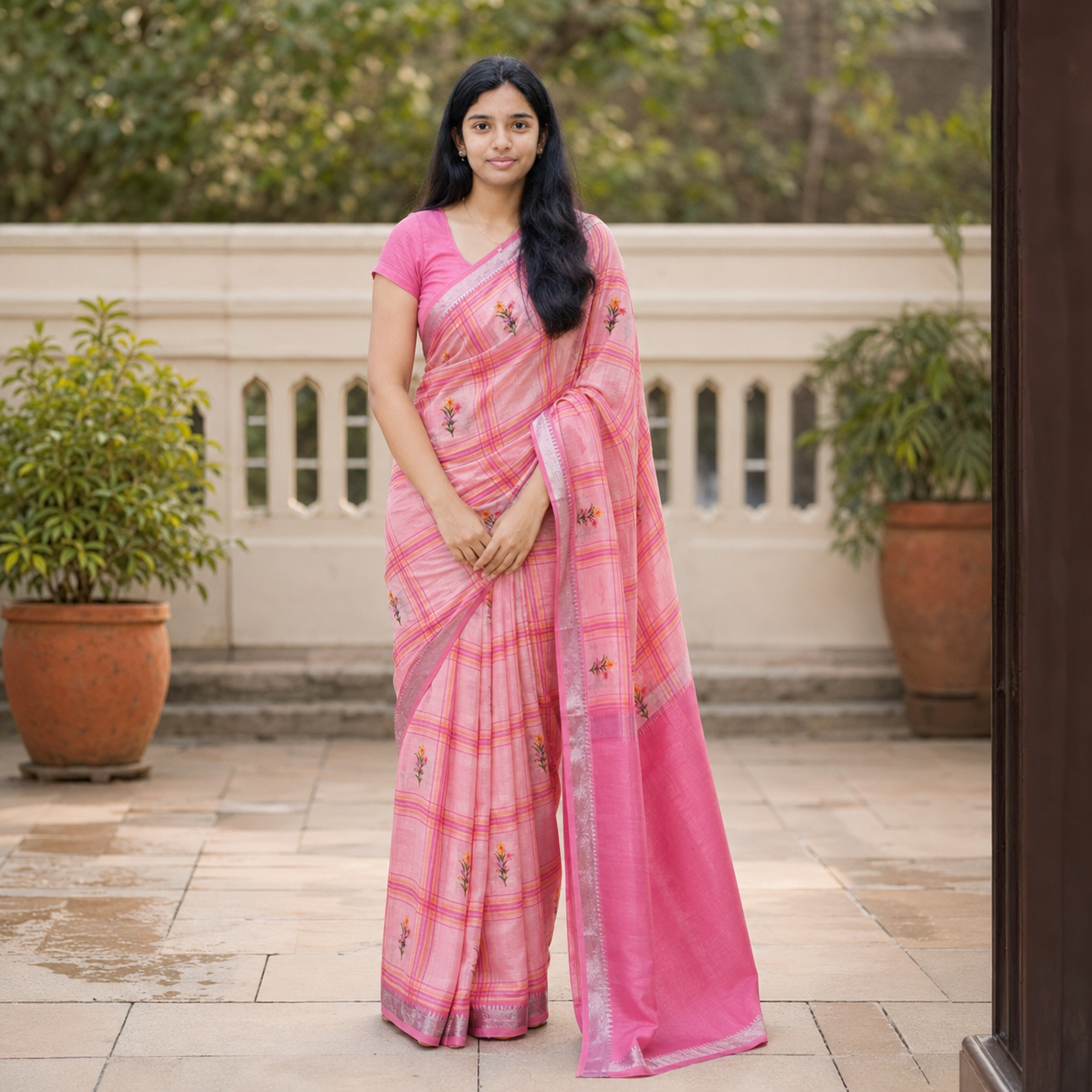 Mangalagiri silk saree