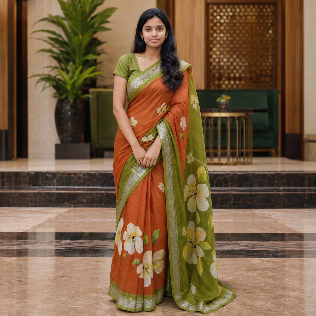 Mangalagiri silk saree