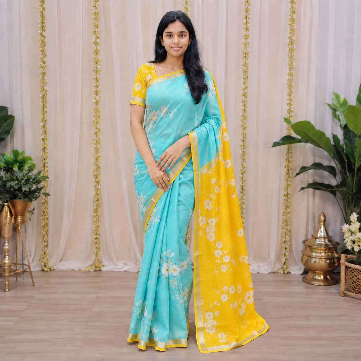 Mangalagiri silk saree