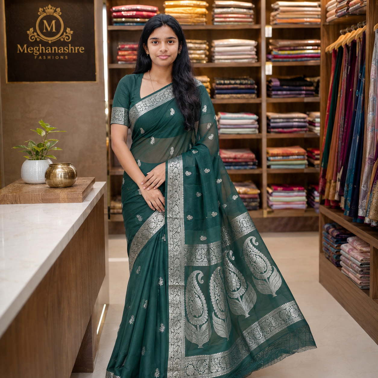 Banarasi Chiffon georgette saree