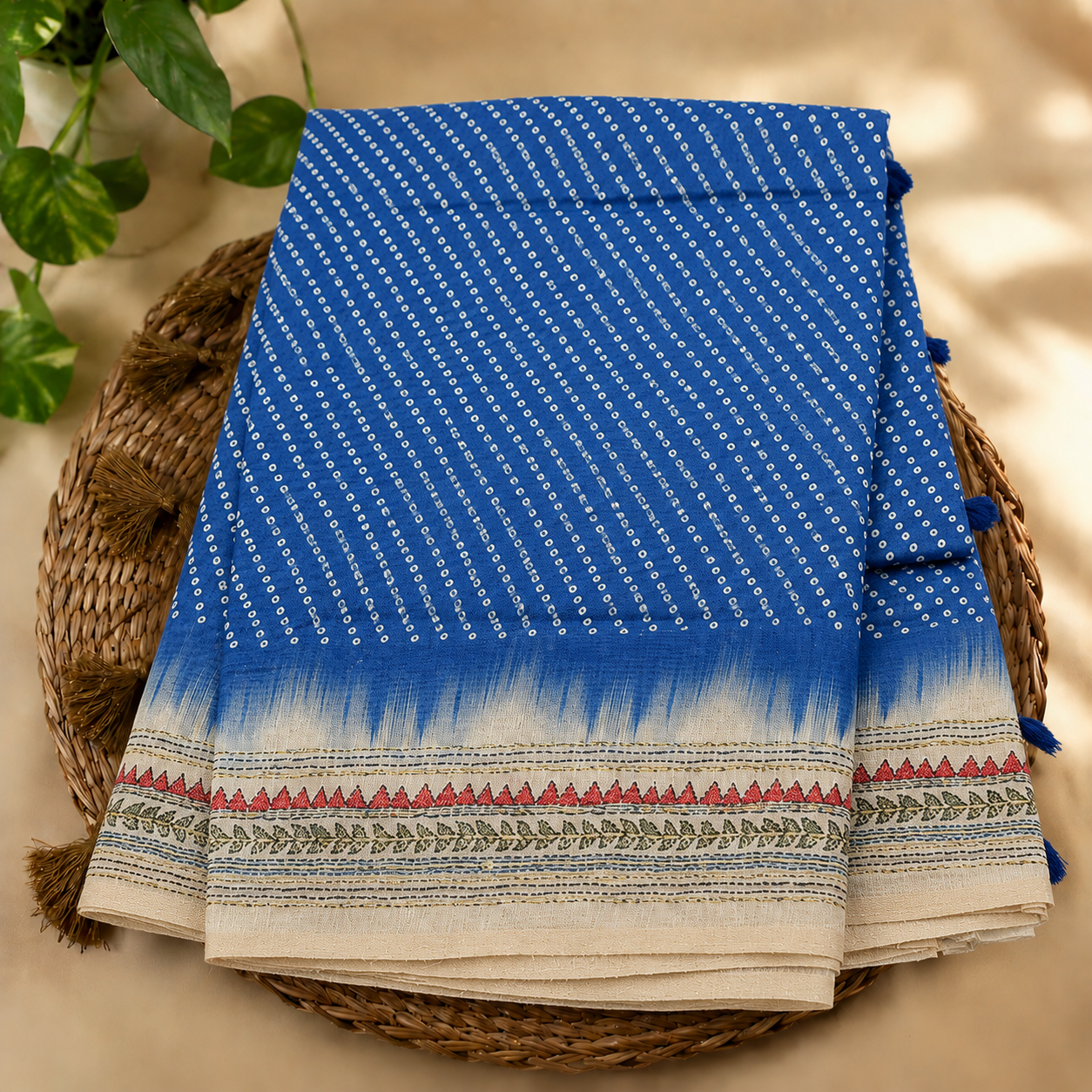 Chanderi cotton saree