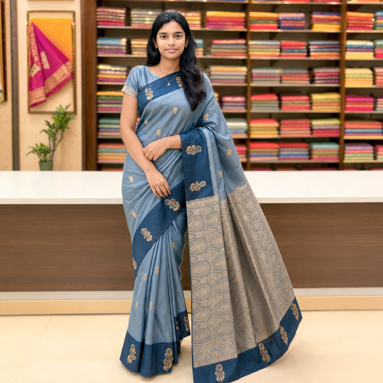 Soft silk saree