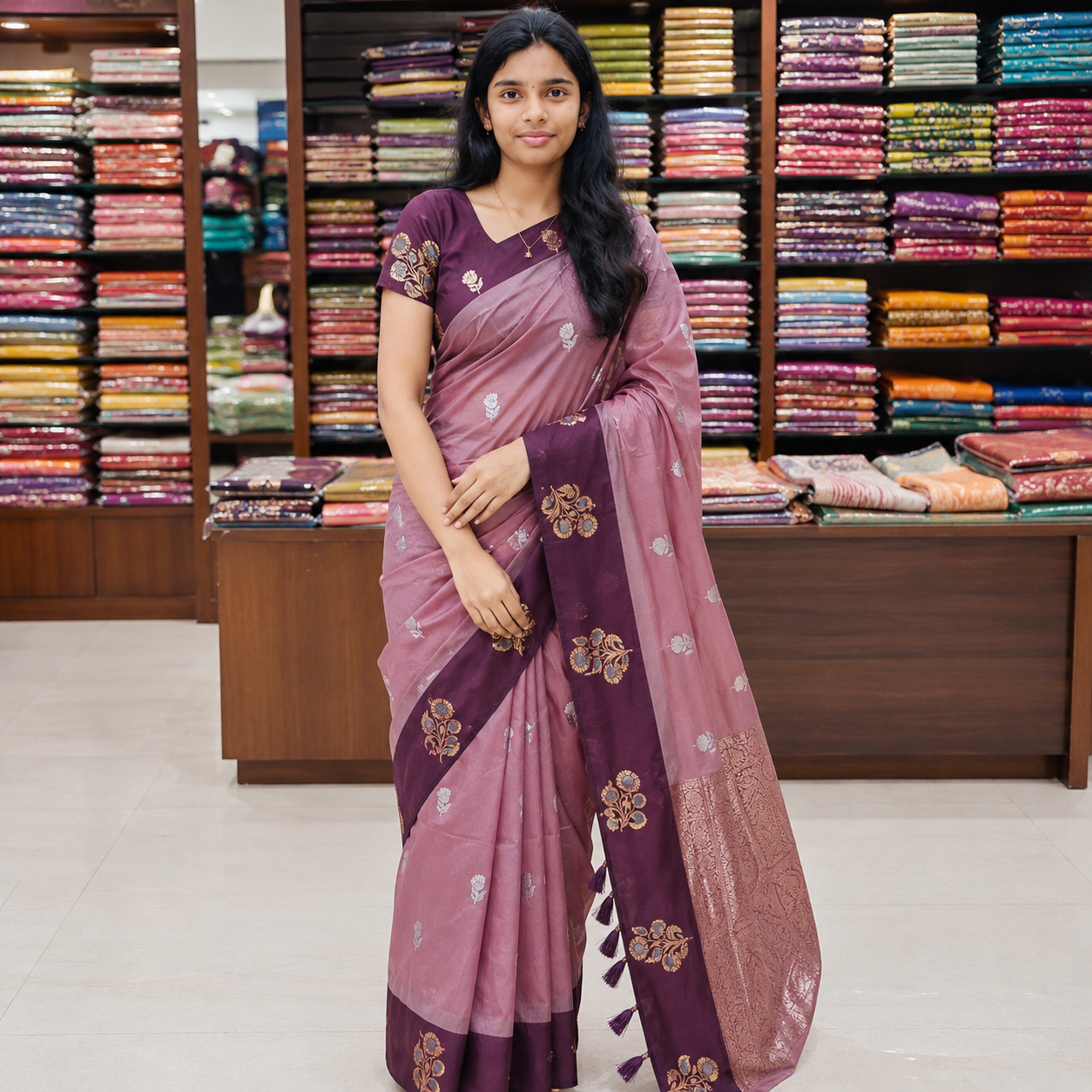 Soft silk saree
