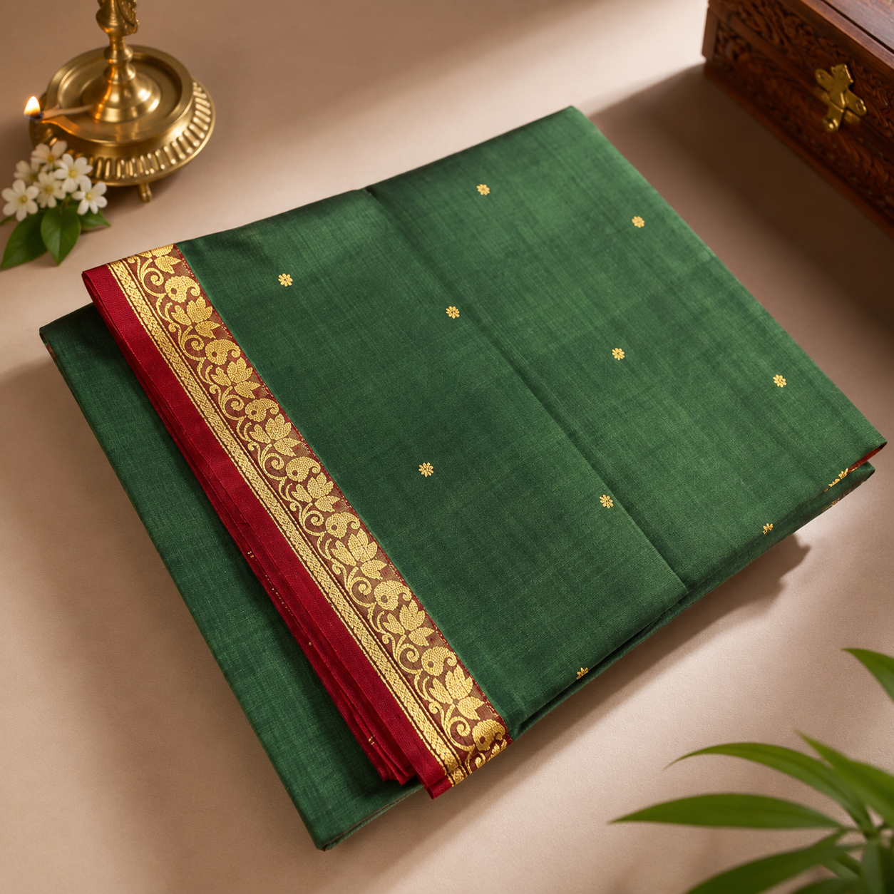 Vegan silk saree