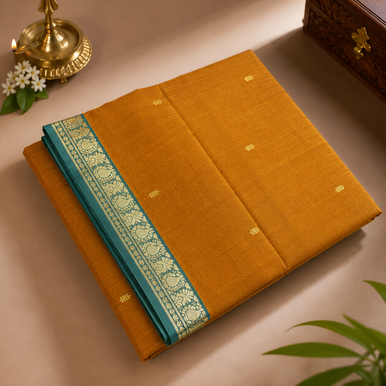 Vegan silk saree