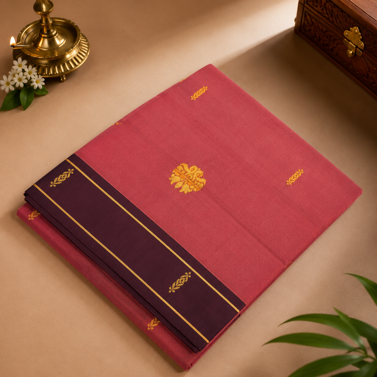 Vegan silk saree