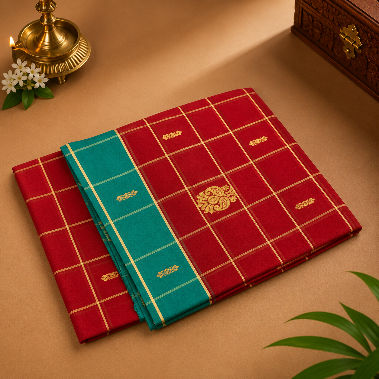 Vegan silk saree