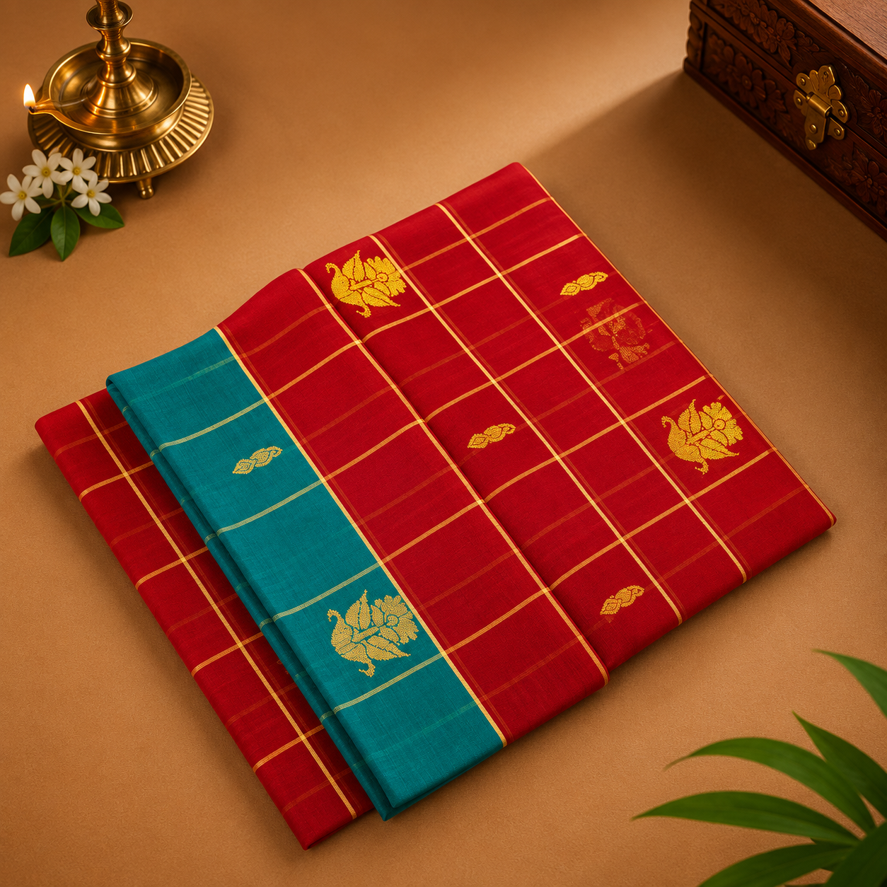 Vegan silk saree