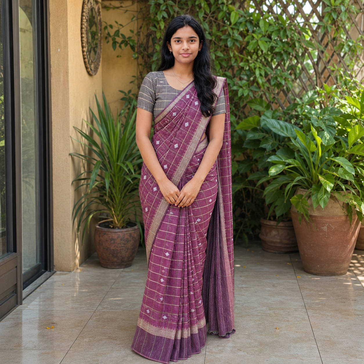 Kota tissue saree