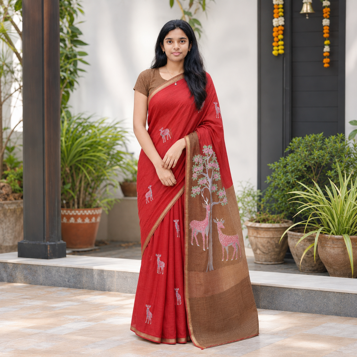 Pure cotton kota saree