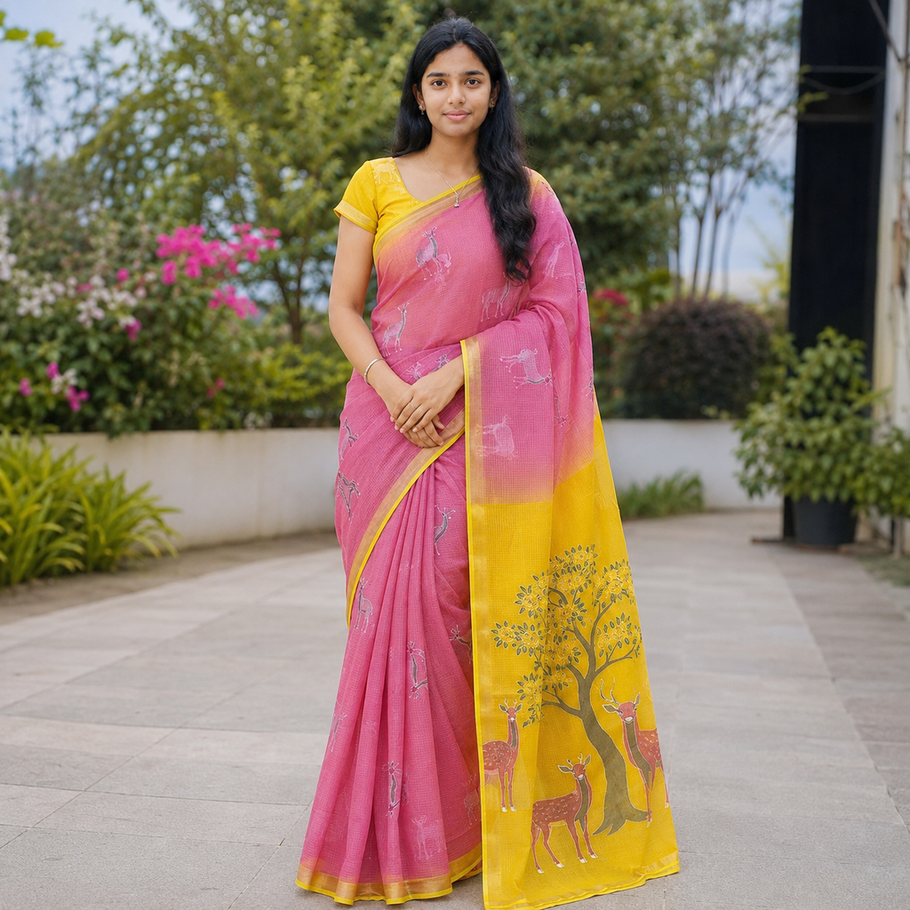 Pure cotton kota saree