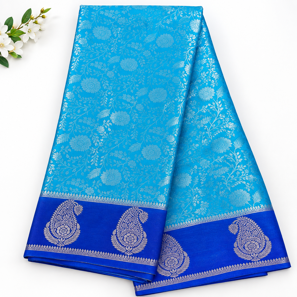 Mysore crape silk saree