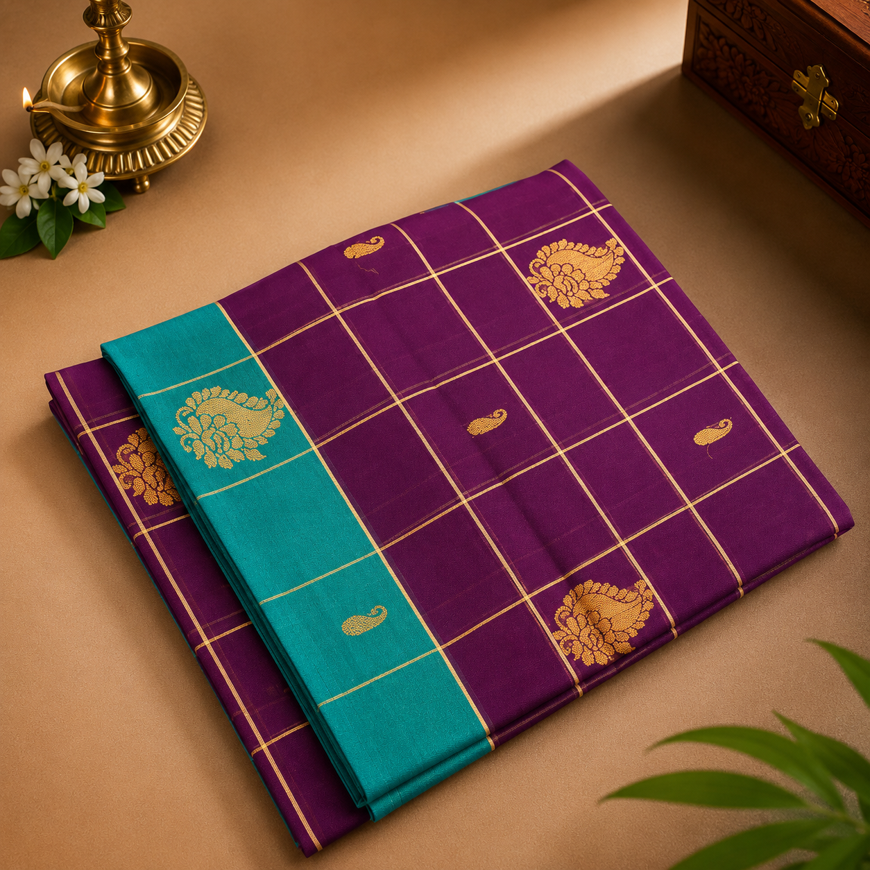 Vegan Silk saree