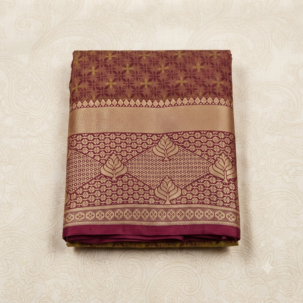 Fancy silk saree
