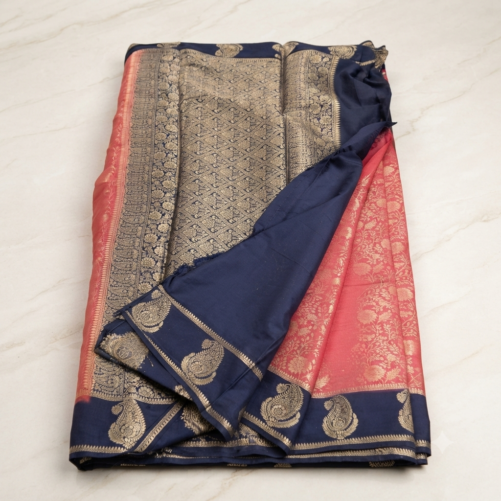 Mysore crape silk saree
