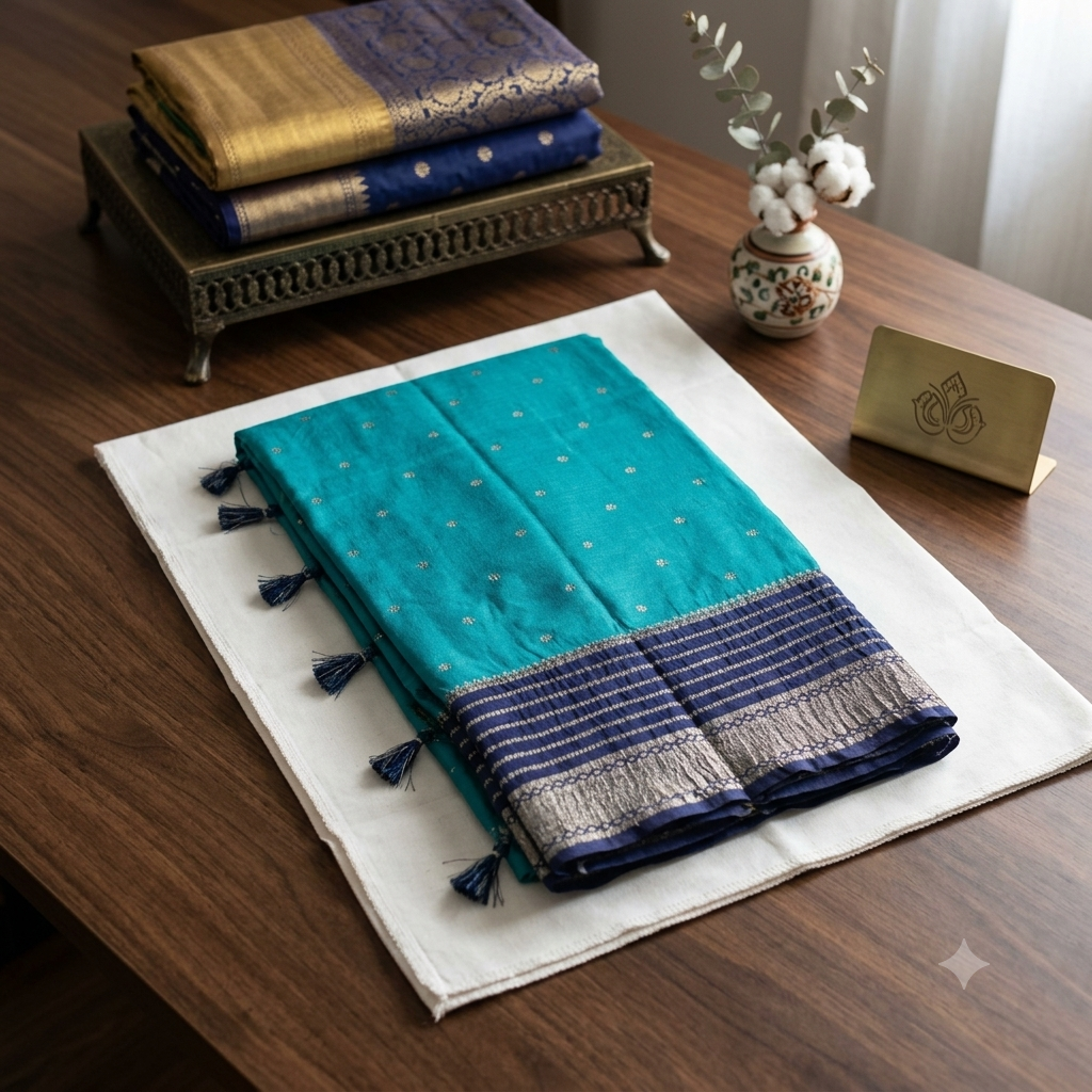 Banarasi Saree MSF002 - Blue