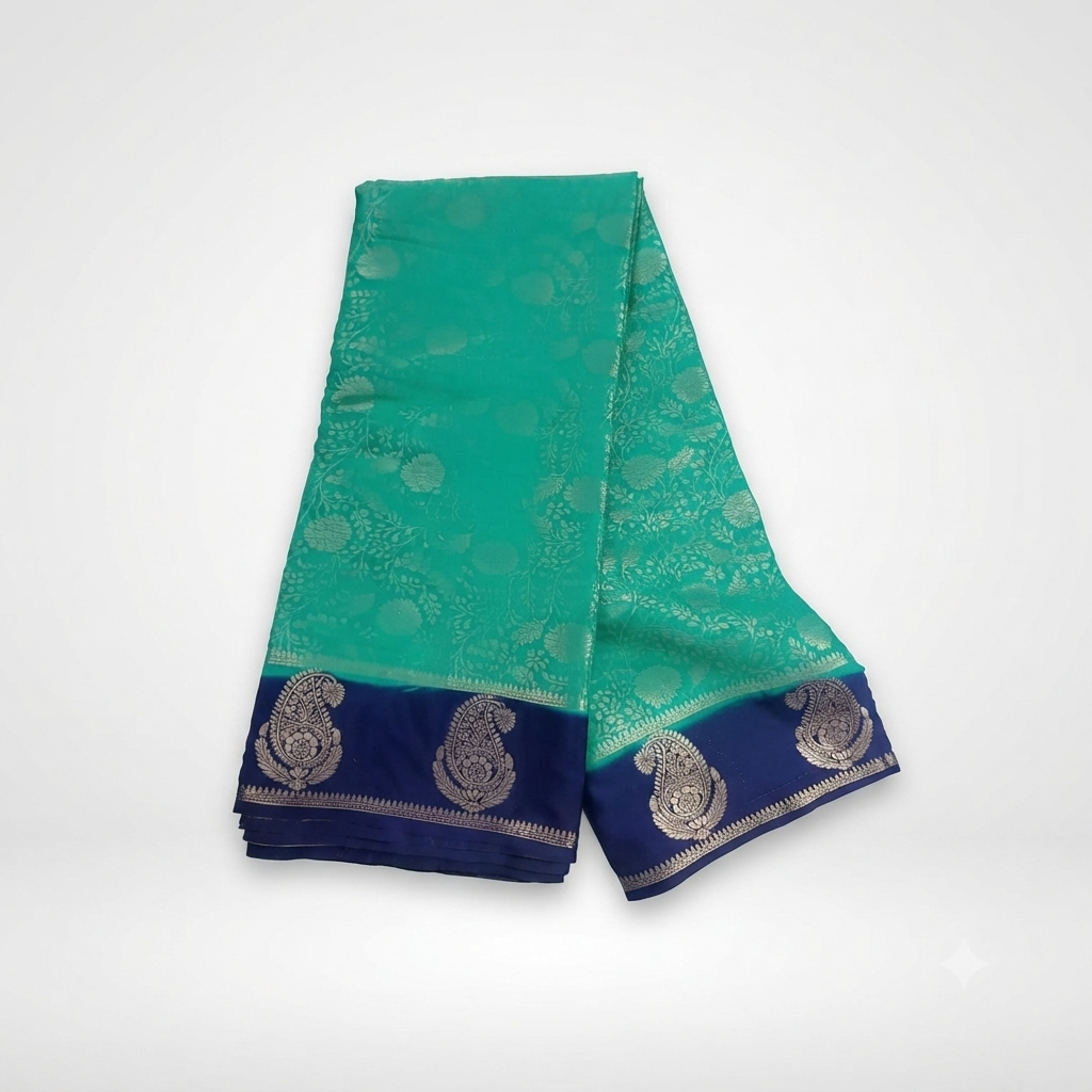 Mysore crape silk saree