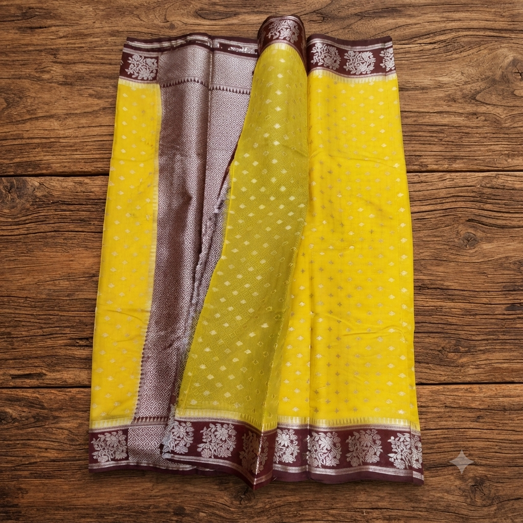 Banarasi crape georgette saree