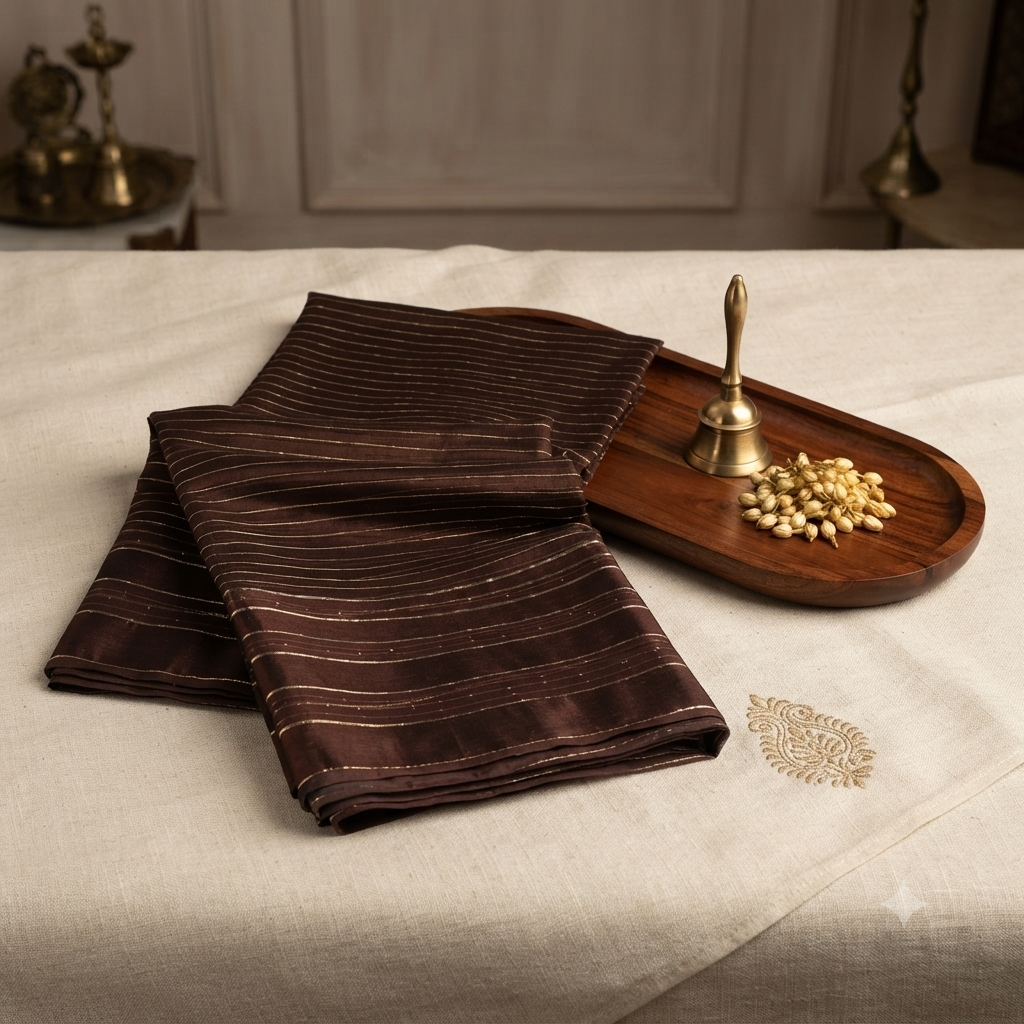Viscose georgette saree
