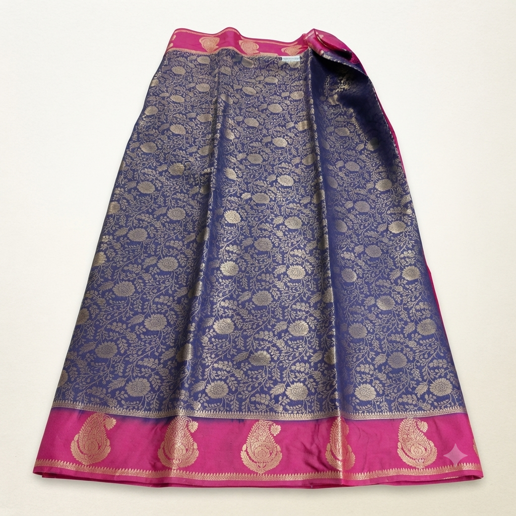 Mysore crape silk saree