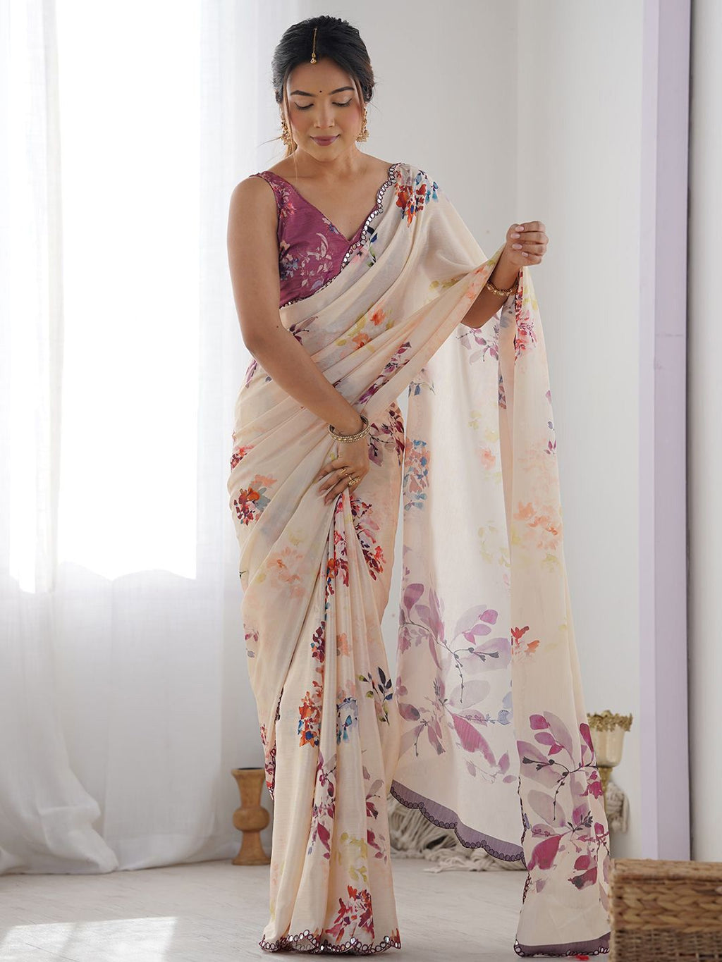 FABRIC : SOFT GEORGETTE SILK