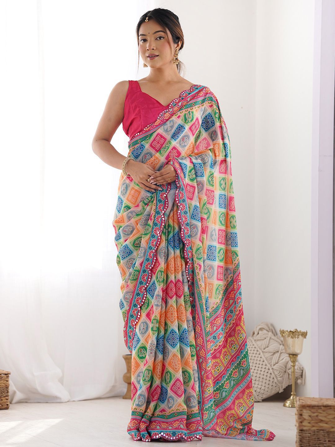 FABRIC : SOFT GEORGETTE SILK