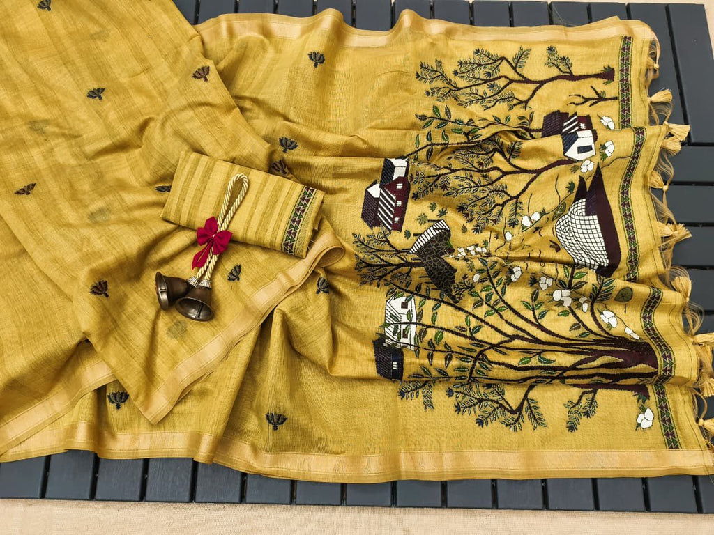 Ghicha Cotton Saree