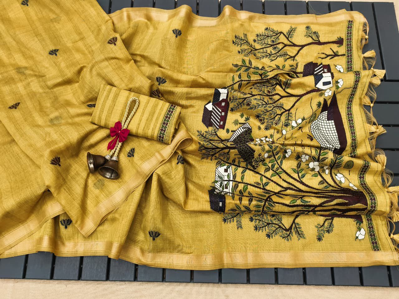 Ghicha Cotton Saree