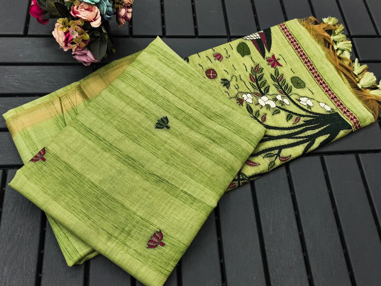 Ghicha Cotton Saree