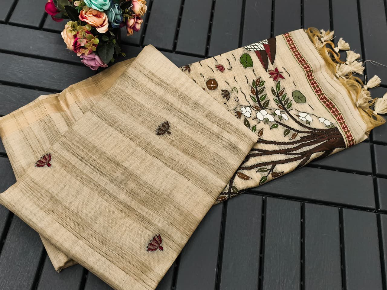 Ghicha Cotton Saree