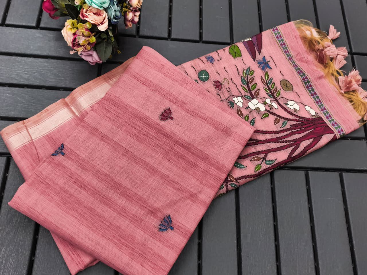 Ghicha Cotton Saree