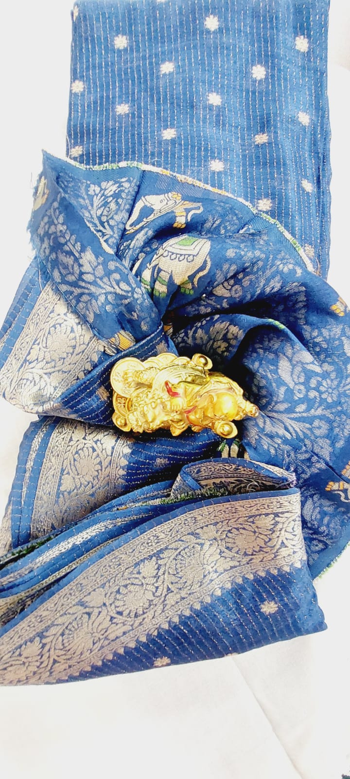 Pure Russian Georgette Saree