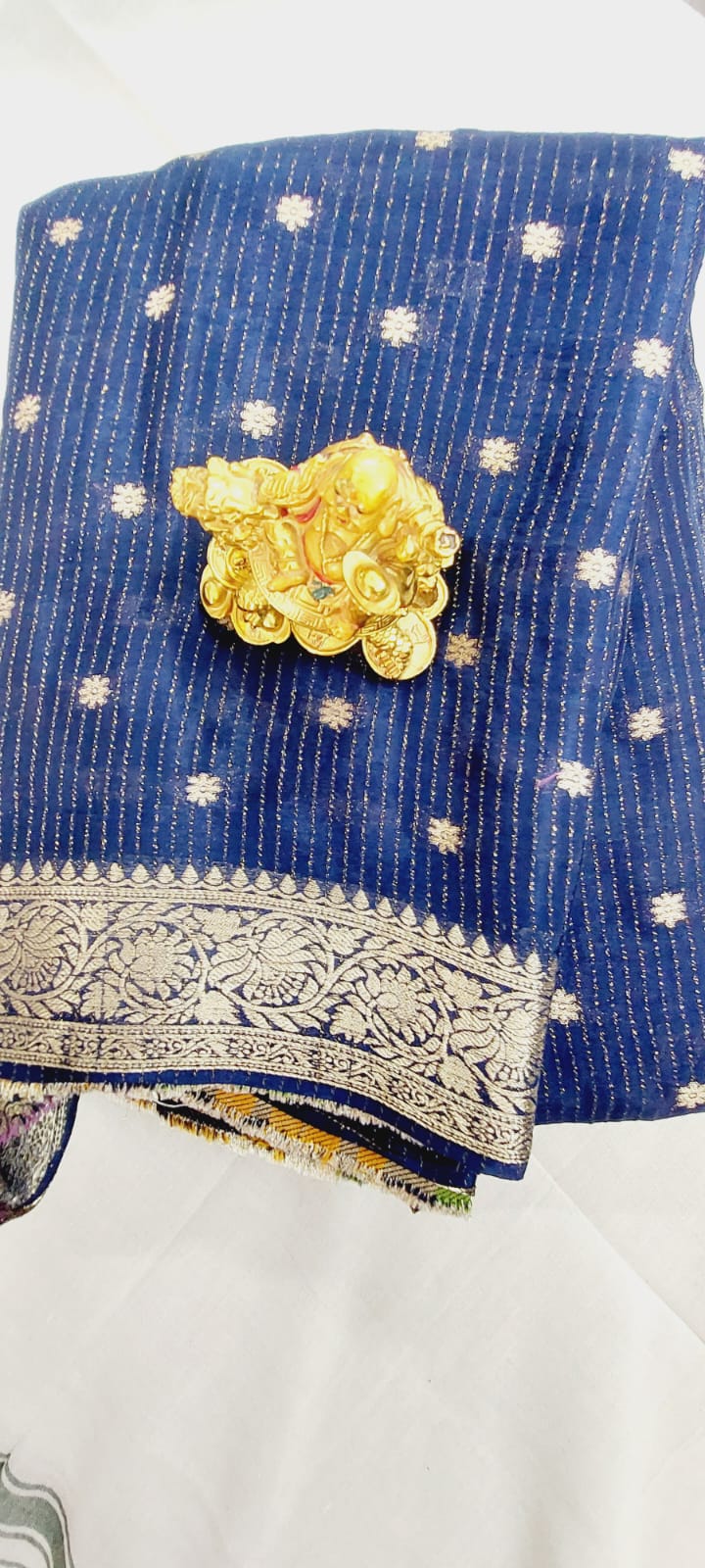 Pure Russian Georgette Saree