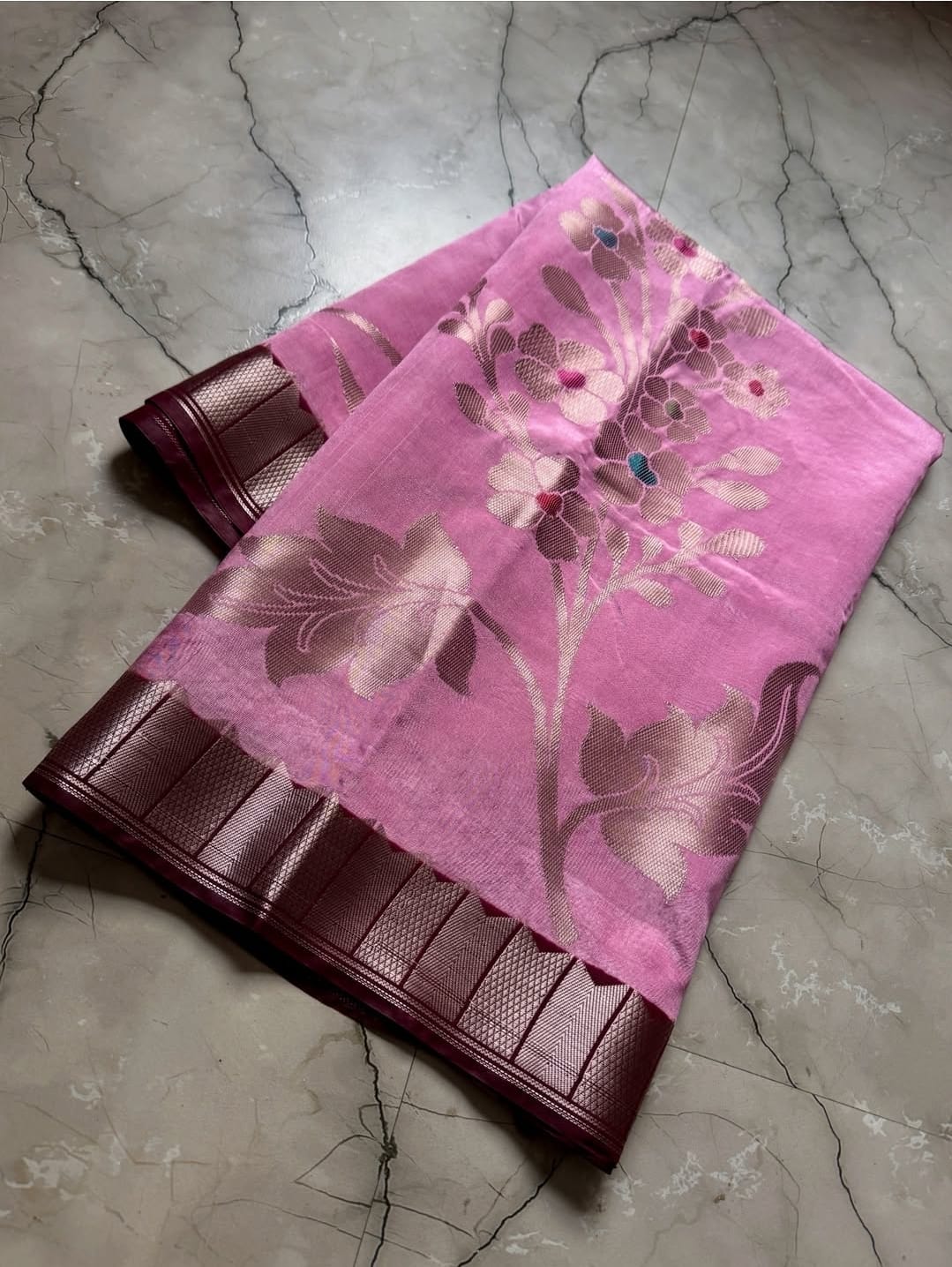Semi Katan Silk Saree