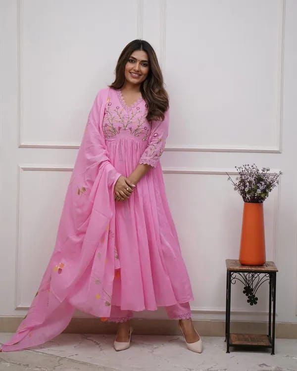 Pure jaipuri cotton readymade Suit
