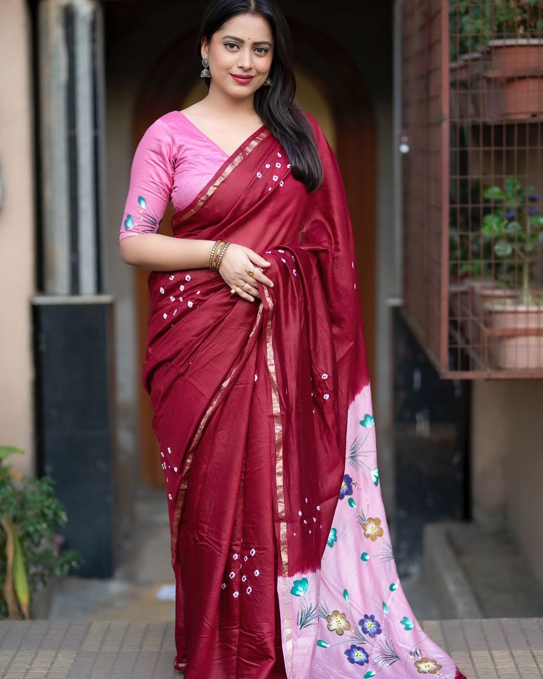 Mul Cotton Saree