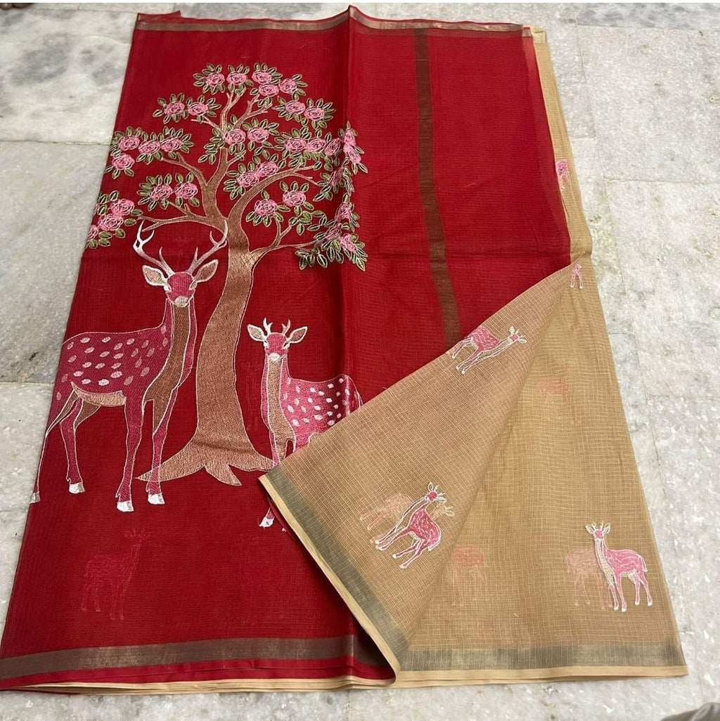 Pure cotton kota saree
