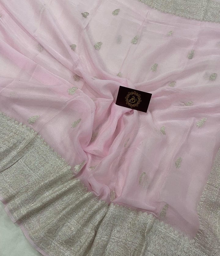 Banarasi chiffon georgette saree