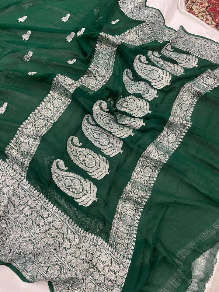 Banarasi Chiffon georgette saree