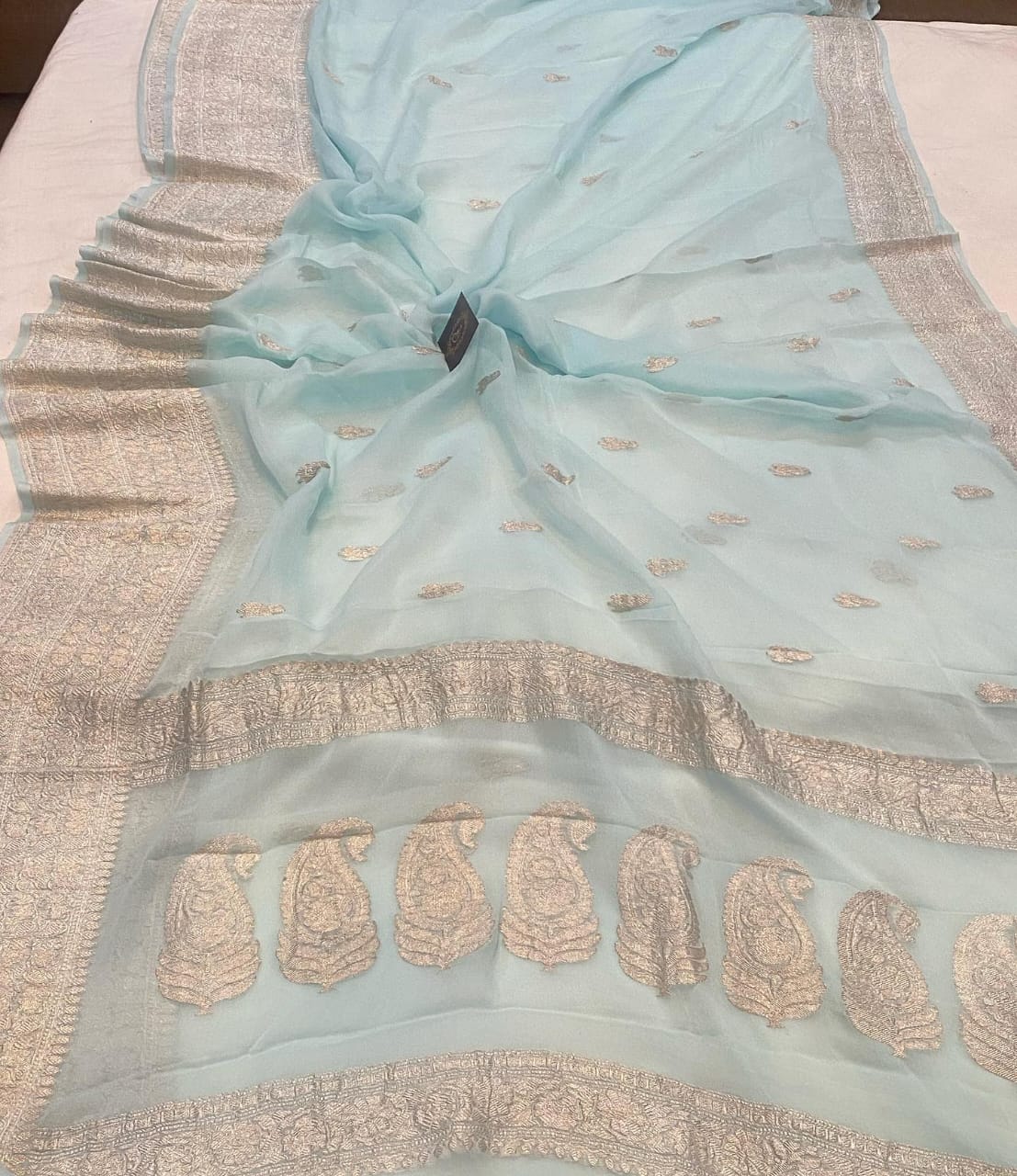 Banarasi chiffon georgette saree