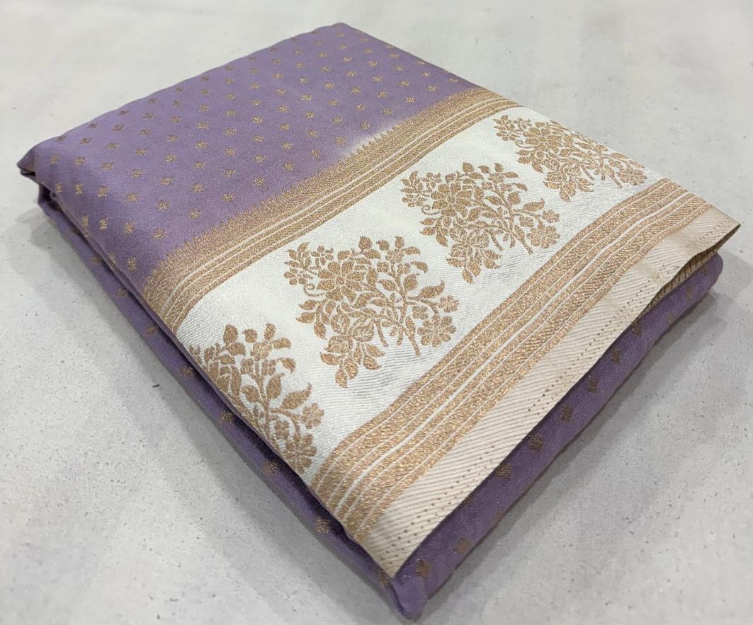 Banarasi crape georgette saree