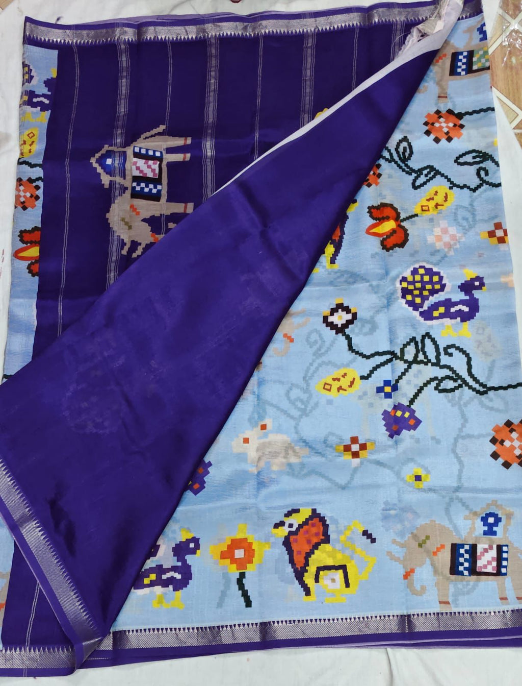 Mangalagiri silk saree