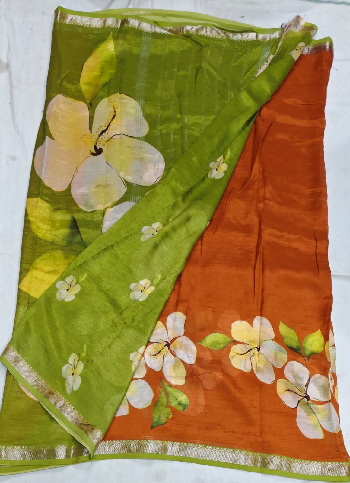 Mangalagiri silk saree