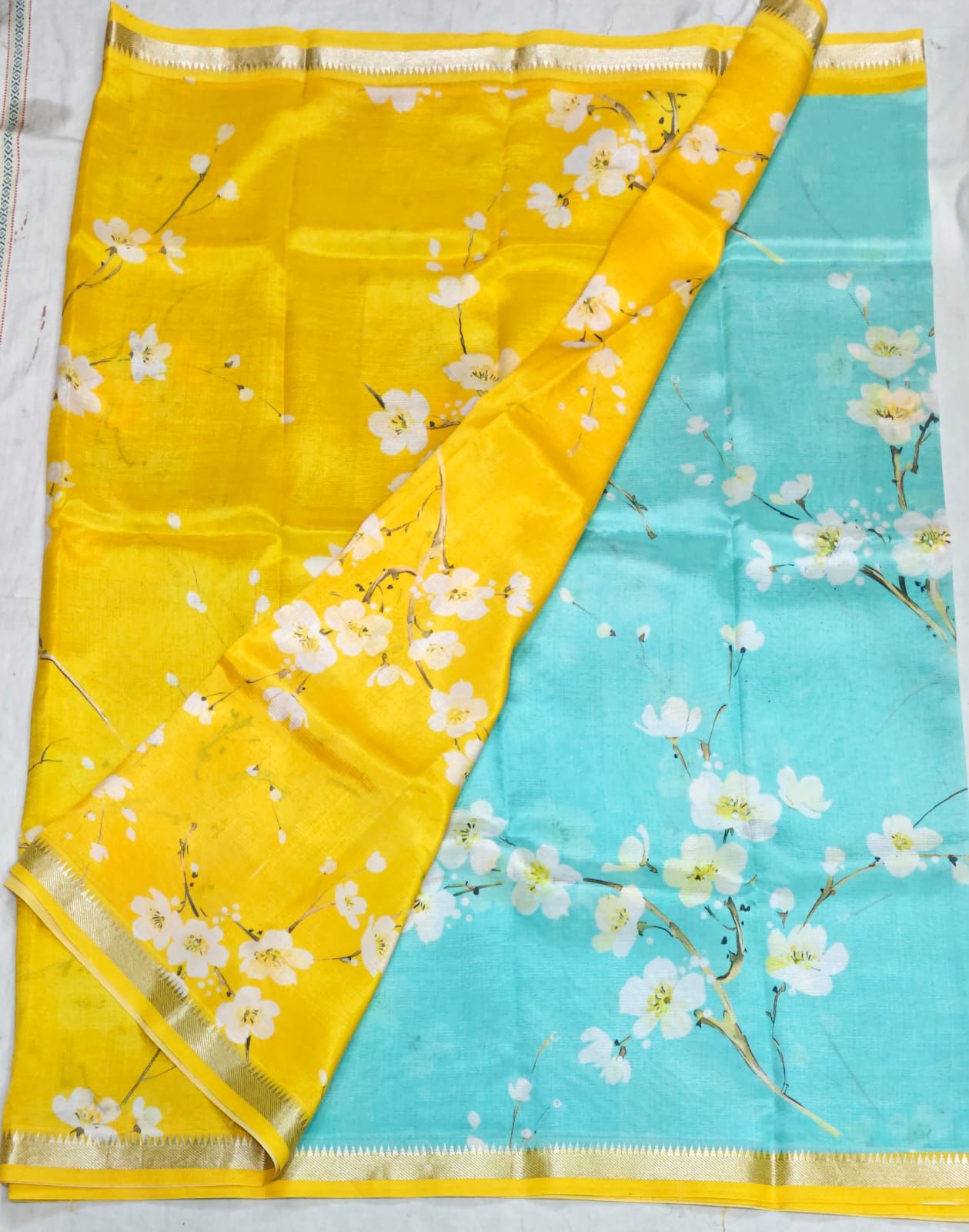Mangalagiri silk saree