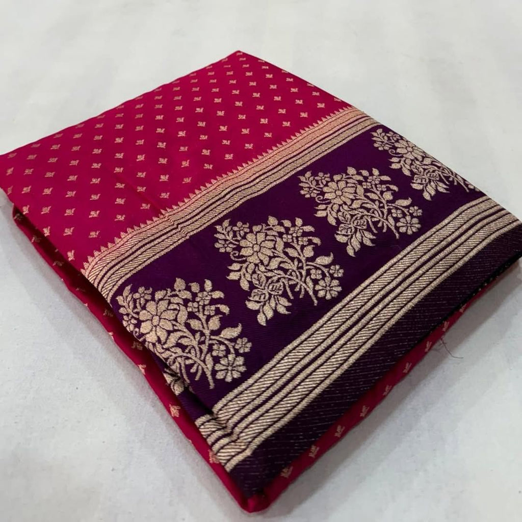 Banarasi crape georgette saree