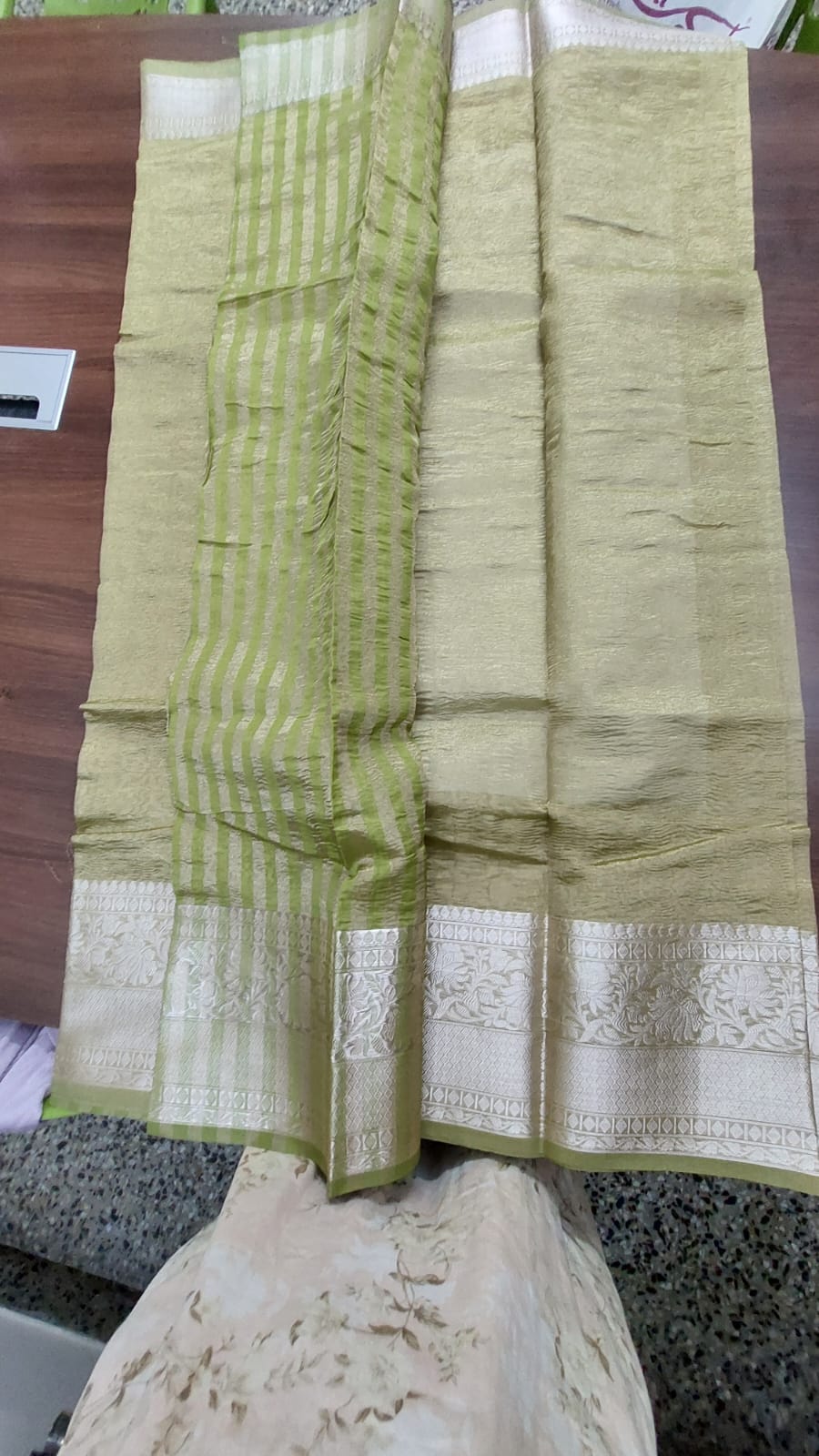 Tissue saree